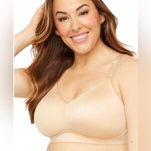Catherine’s Size 50DDD Nude No Wire Back Smoother Bra. Lightly Lined Cups New